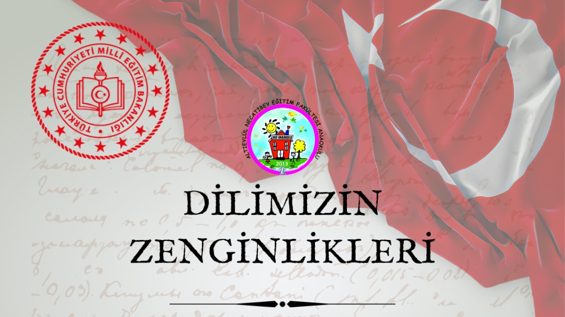 NEF ANAOKULU DİLİMİZİN ZENGİNLİKLERİ PROJESİ ŞUBAT AYI ETKİNLİKLERİMİZ