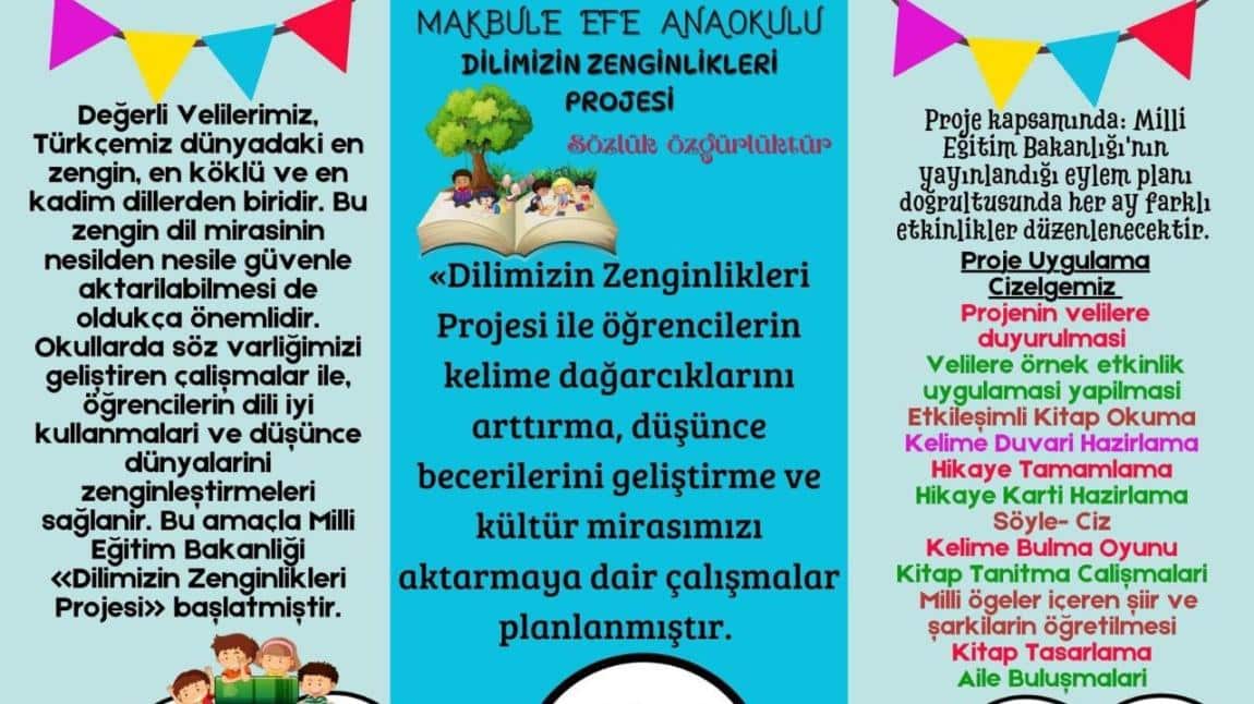 2024-2025 DİLİMİZİN ZENGİNLİKLERİ PROJESİ